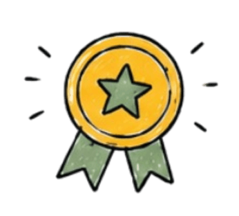 Achievement award medal